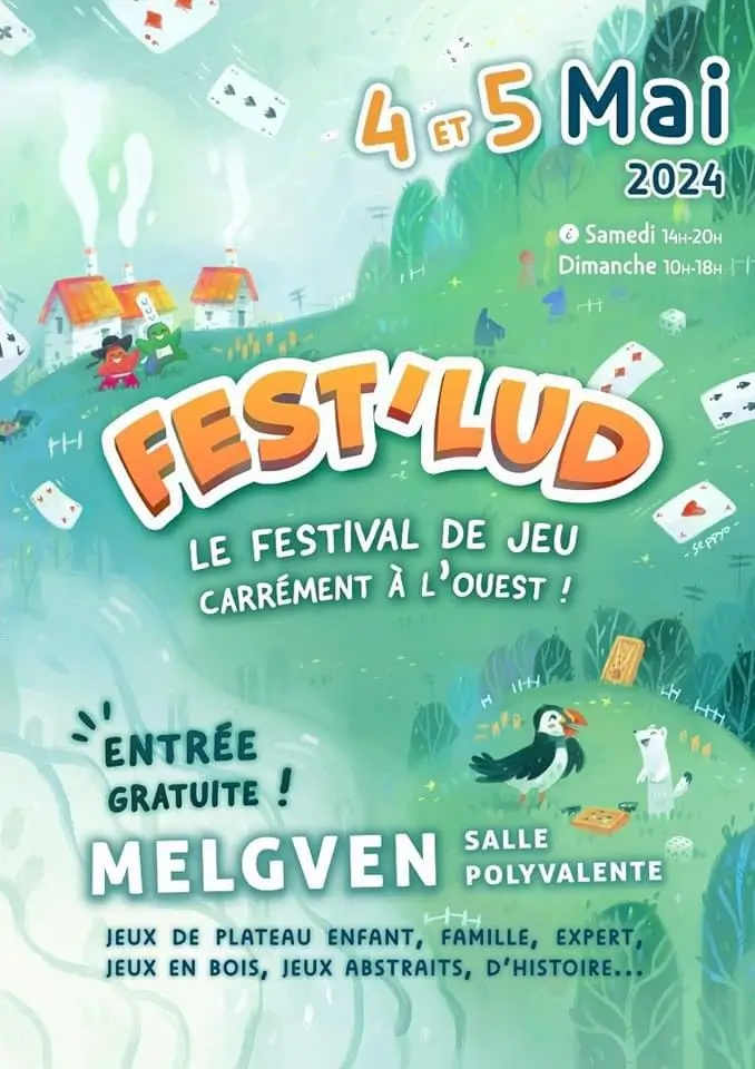 Affiche officielle Fest'Lud 2024