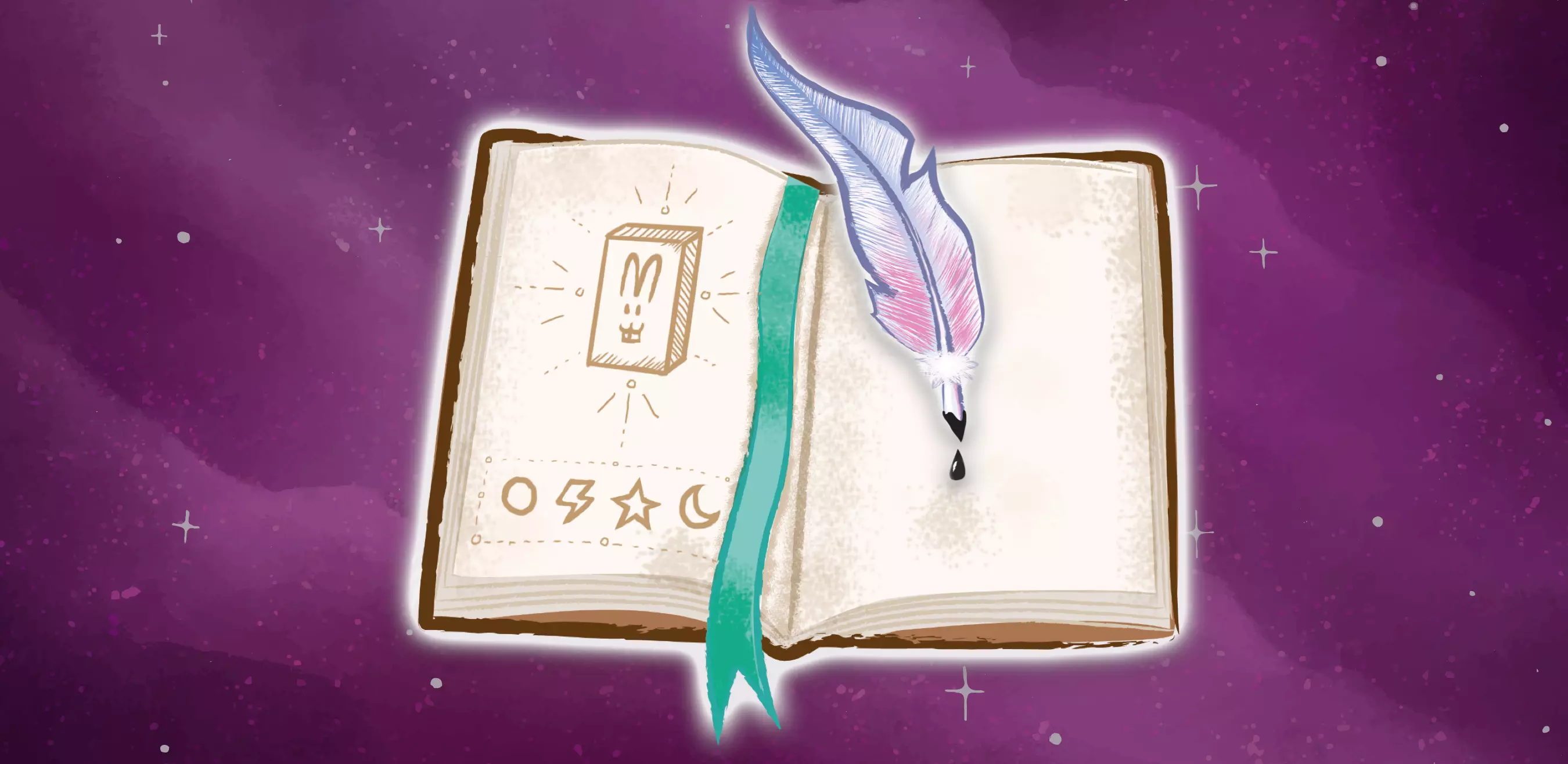 Ready to write your name in the magic spellbook?
