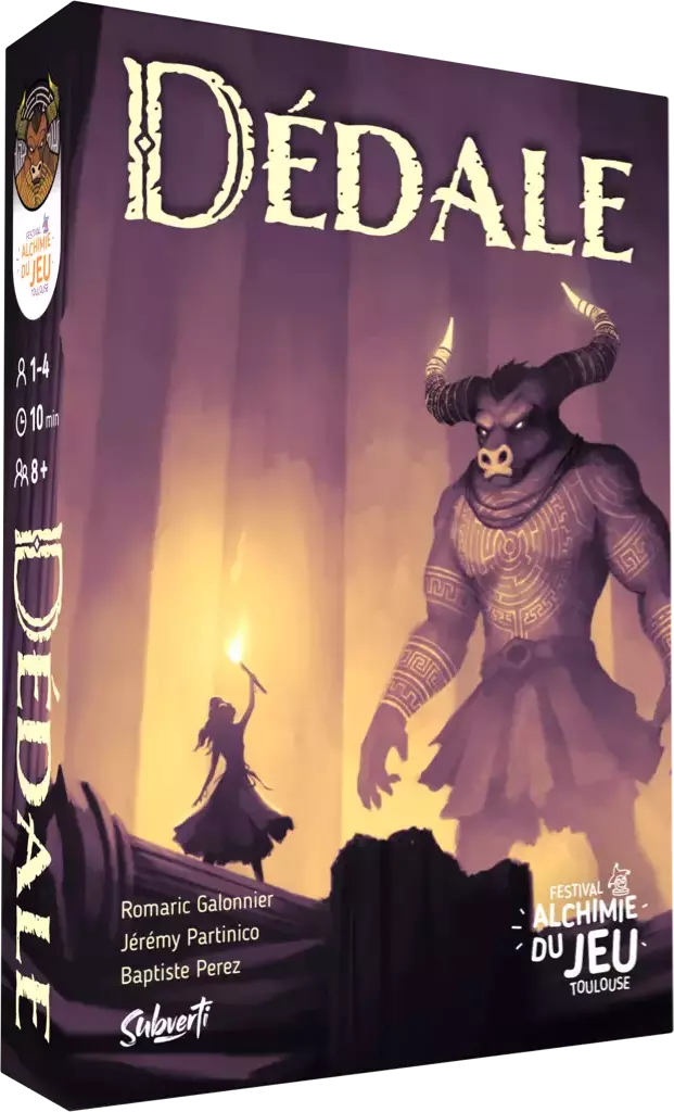 3D box of Dédale