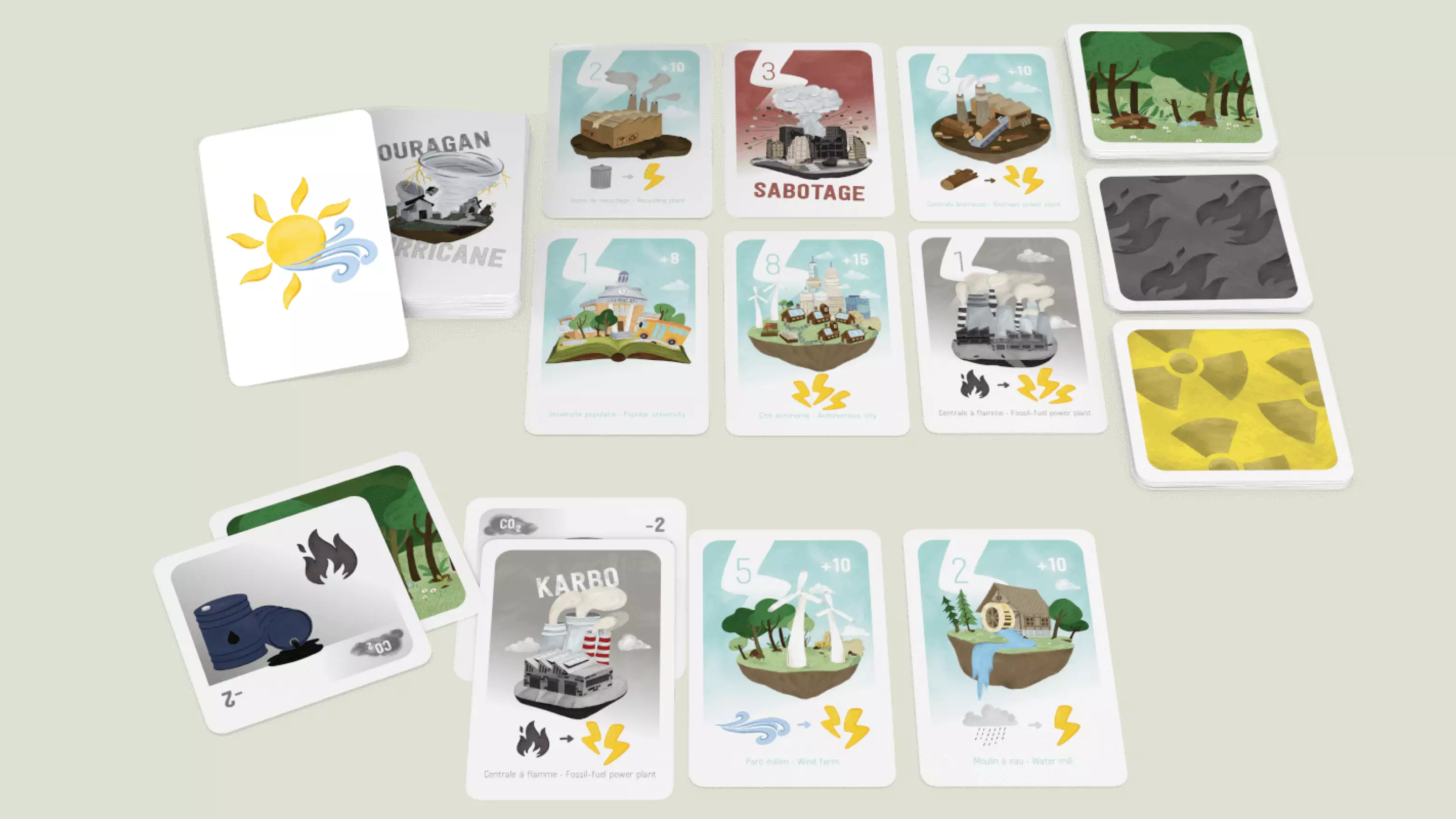 Klimato game in progress