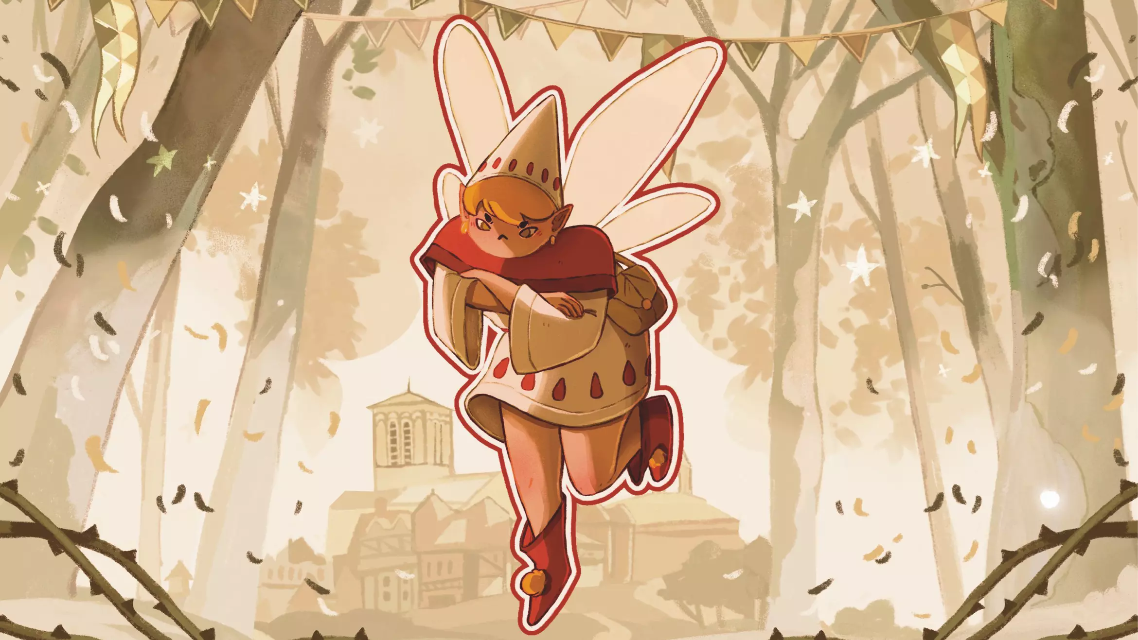 The fairy Mélusine, a legendary character from Poitou