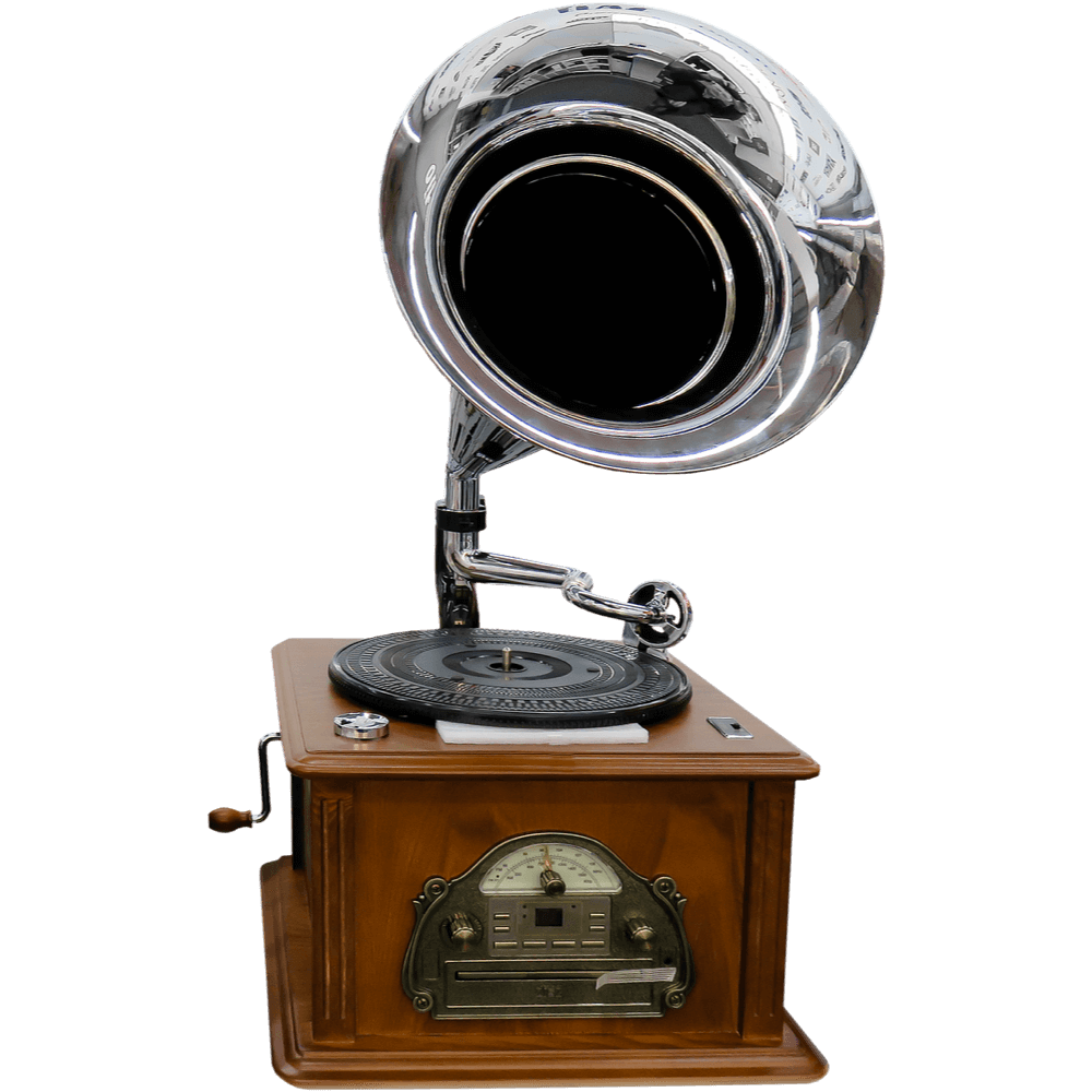 Old gramophone