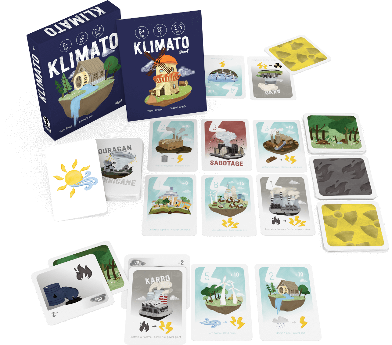 Jeu de société Klimato