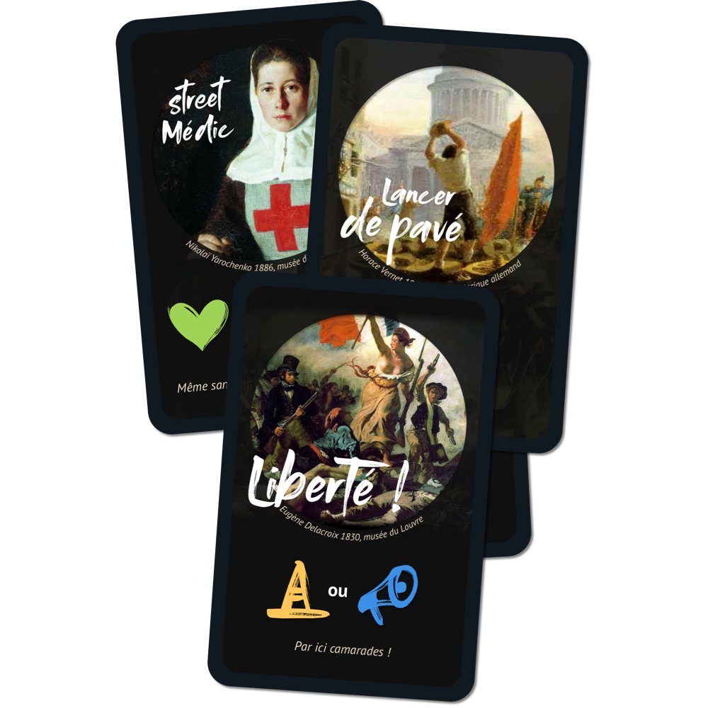 Cartes du jeu Révolution