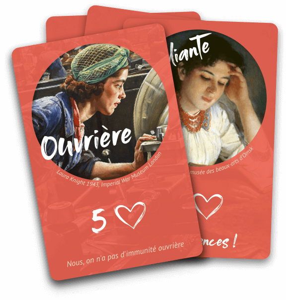 Cartes camarades du jeu de société Révolution le jeu