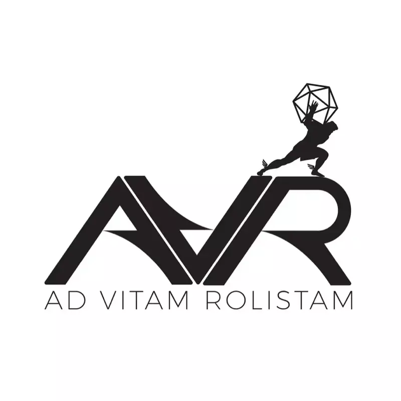 Logo Ad Vitam Rôlistam, club de jeux, France