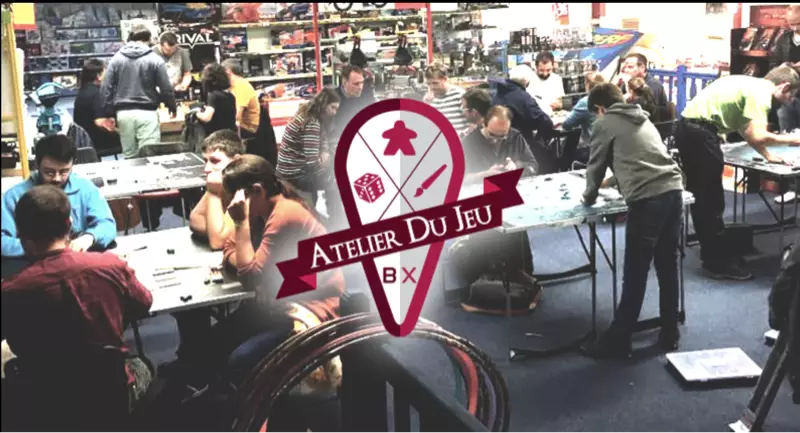Photo organisation Atelier du Jeu, club de jeux, France