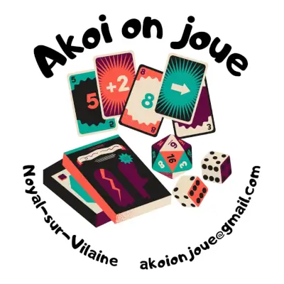 Logo Akoi On Joue, club de jeux, France