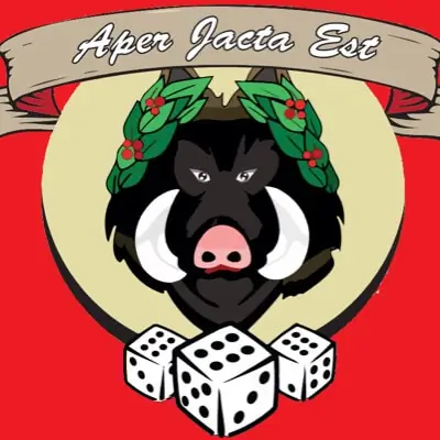 Logo Aper Jacta Est, club de jeux, France