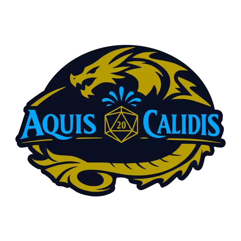 Logo Aquis Calidis, association ludique, France
