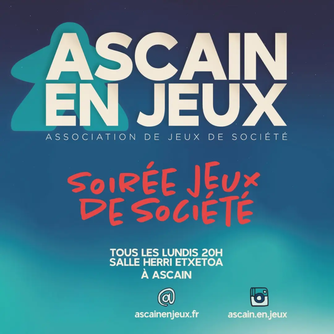 Photo organisation Ascain en jeux, club de jeux, France