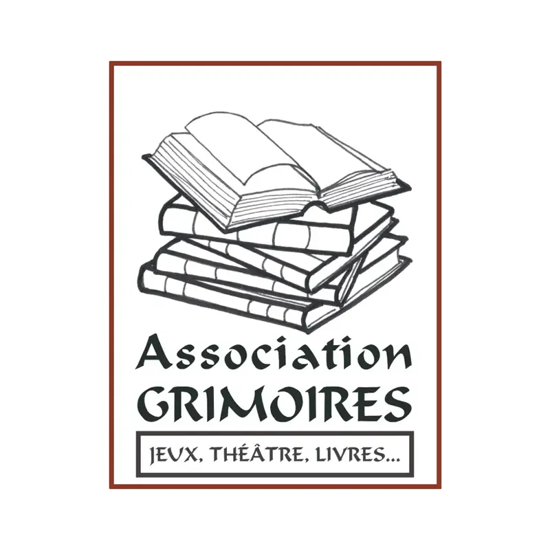 Logo Association Grimoires, club de jeux, France