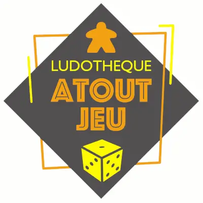 Logo Atout Jeu, ludothèque, France