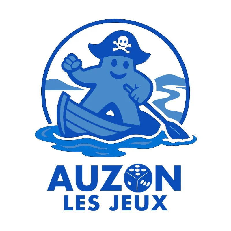 Logo Auzon les Jeux, gaming association, France