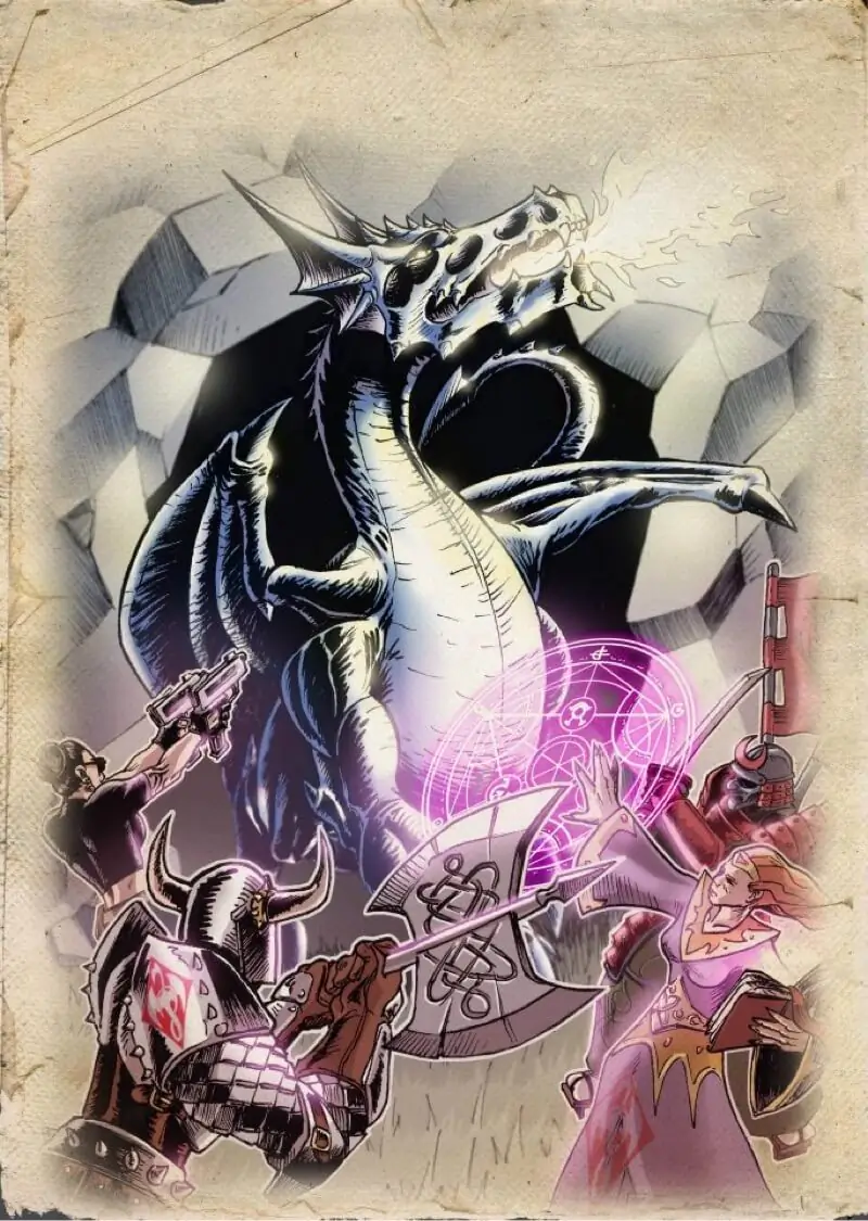 Photo organisation Les Aventuriers du Dragon Blanc, club de jeux, France