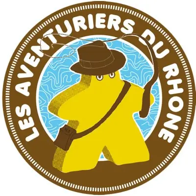 Logo Les Aventuriers du RhÃ´ne, association de jeux de sociÃ©tÃ©, France