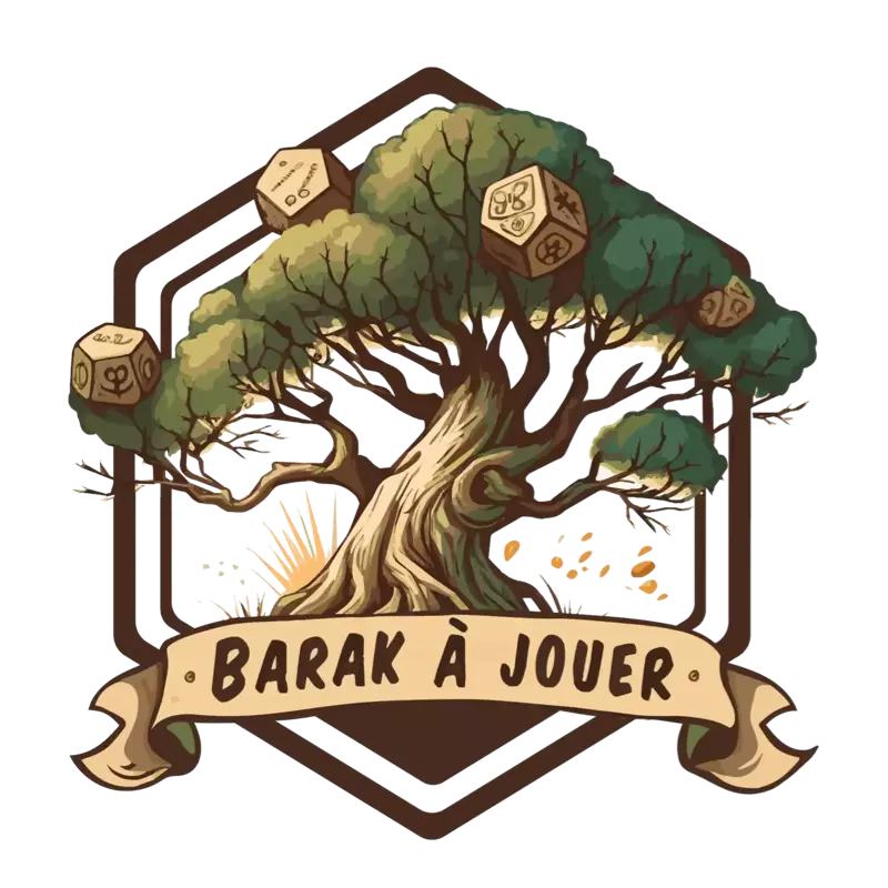 Logo Barak'à Jouer, association ludique, France