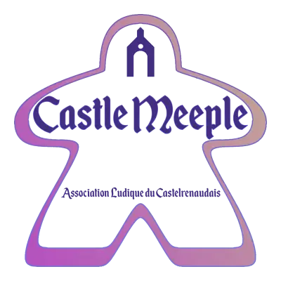 Logo Castle Meeple, club de jeux, France