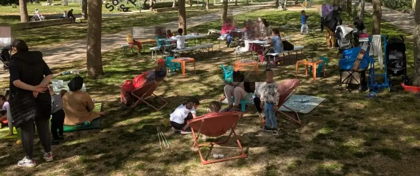 Photo organisation Chouette en jeu, ludothèque, France