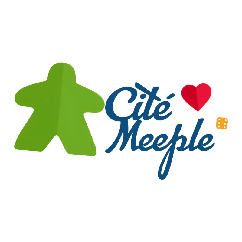 Logo Cité Meeple, club de jeux, France