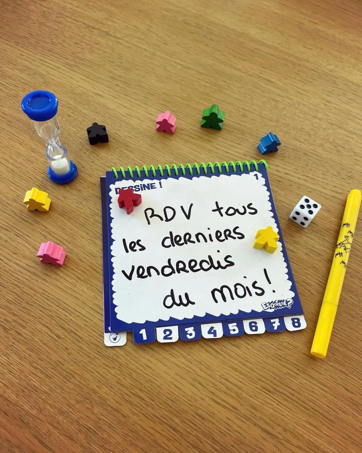 Photo organisation Cité Meeple, club de jeux, France