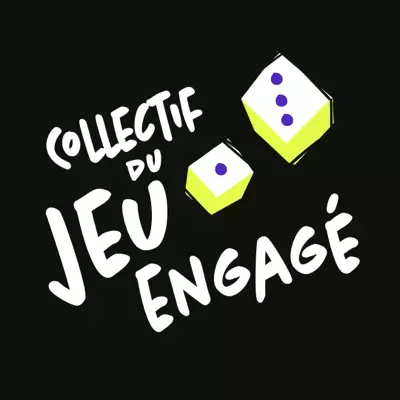 Logo Collectif du jeu engagé, réseau ludique, France