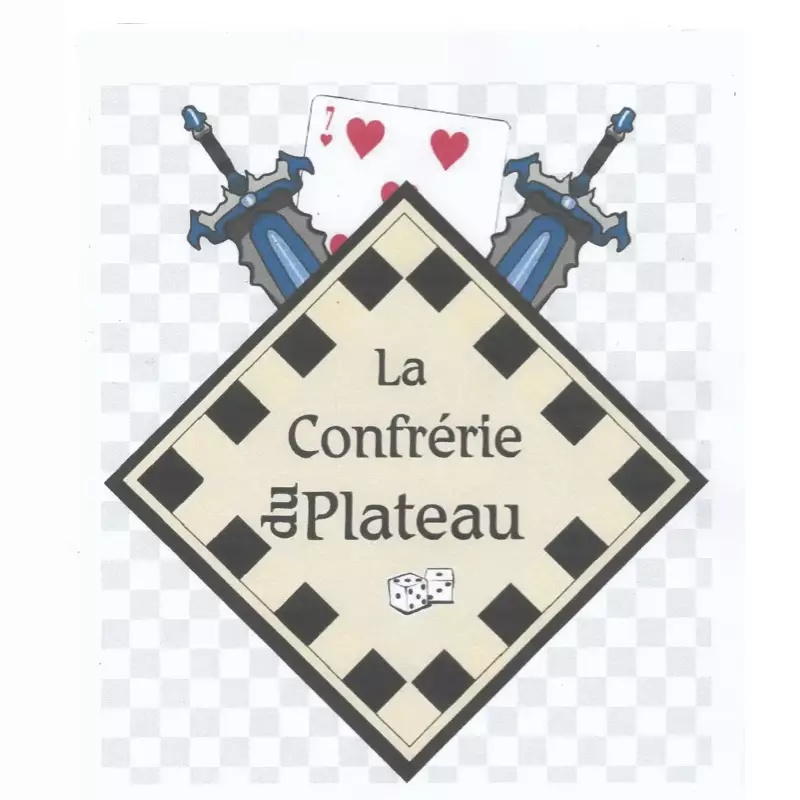 Logo La Confrérie du plateau, club de jeux, France