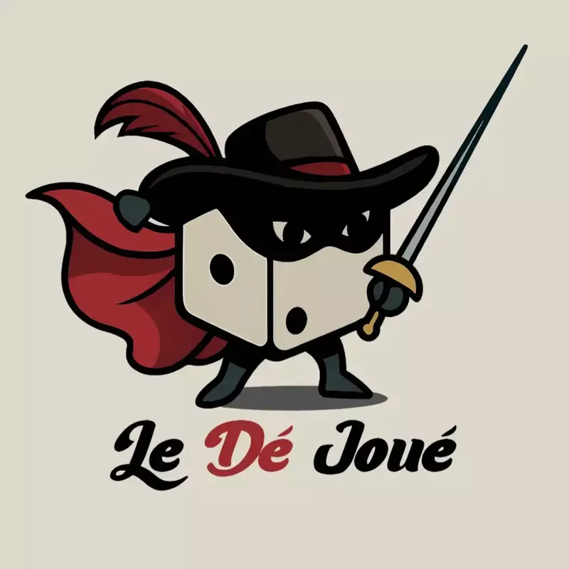 Logo Le Dé Joué, club de jeux, France