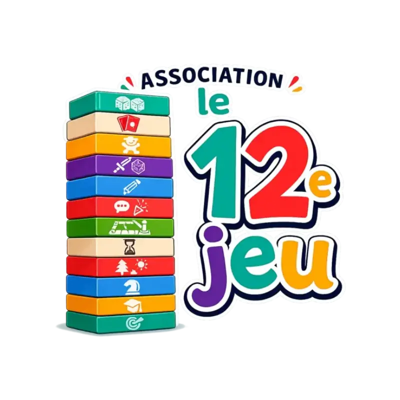 Logo Le Douzième Jeu, gaming association, France