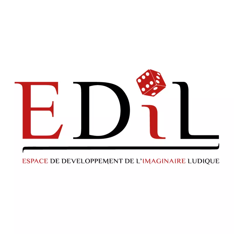 Logo Espace de Développement de l'Imaginaire Ludique · EDIL, club de jeux, France