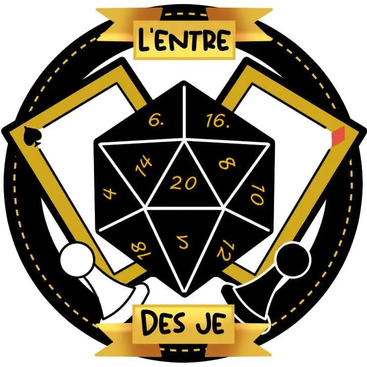 Logo L'entre des je, gaming association, France