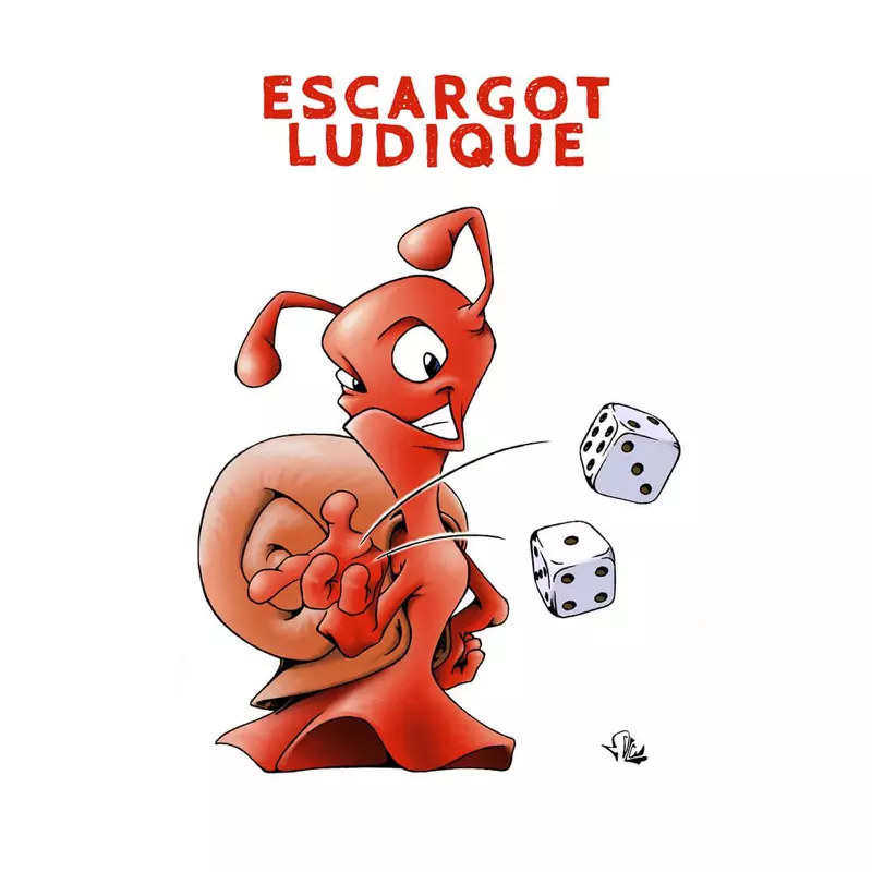 Logo Escargot ludique, club de jeux, France