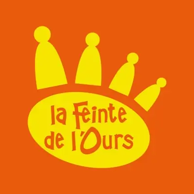 Logo La feinte de l'ours, ludothèque, France