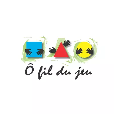 Logo Ô fil du jeu, ludothèque, France