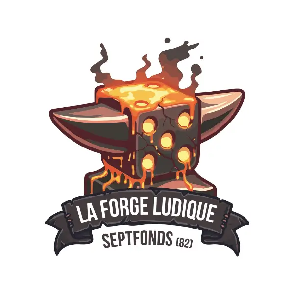 Logo La Forge Ludique, club de jeux, France