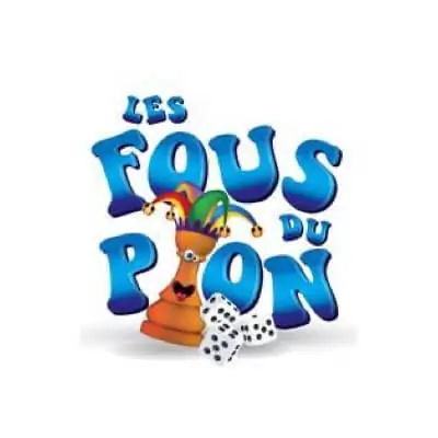 Logo Les fous du pion, club de jeux, France