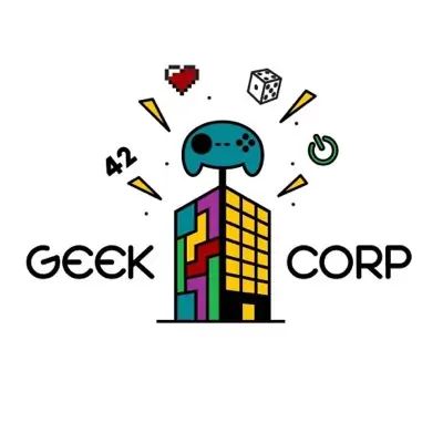 Logo Association Geek Corp, club de jeux, France