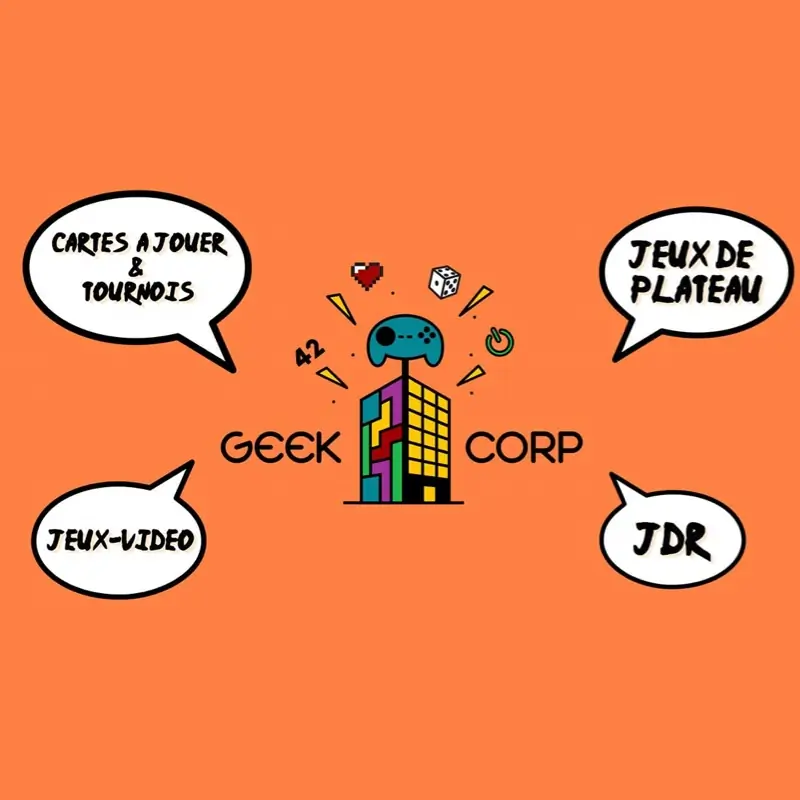 Photo organisation Association Geek Corp, club de jeux, France