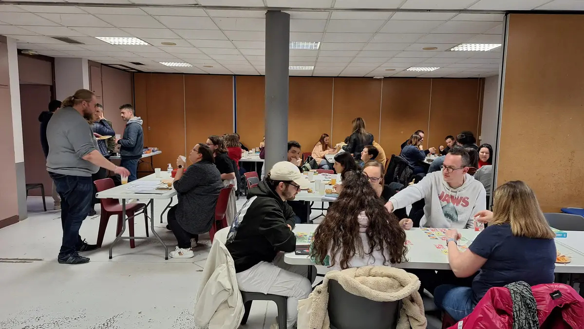 Photo organisation La Guilde, club de jeux, France