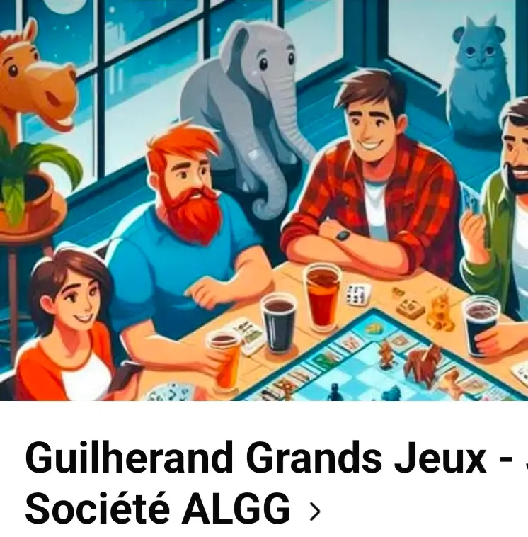 Photo organisation Guilherand-Granges, club de jeux, France