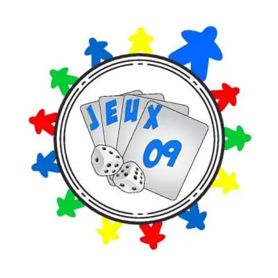 Logo Jeux 09, club de jeux, France