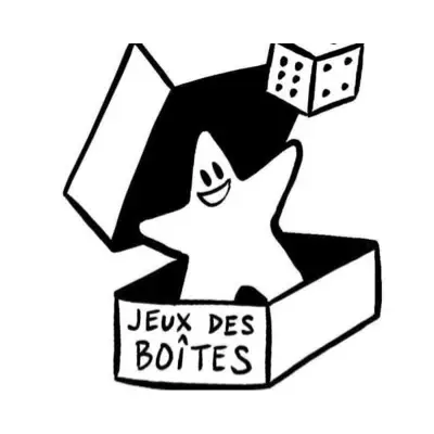Logo Jeux dÃ©s boÃ®tes, association de jeux de sociÃ©tÃ©, France