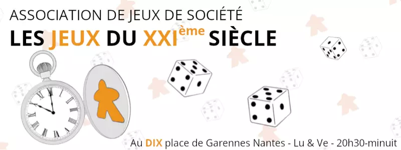 Photo organisation Les jeux du XXIÈME siècle, club de jeux, France