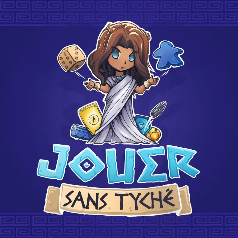Logo Jouer sans Tyché, club de jeux, France