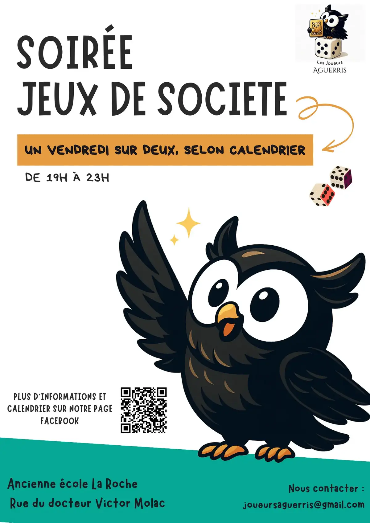 Photo organisation Les Joueurs Aguerris, club de jeux, France