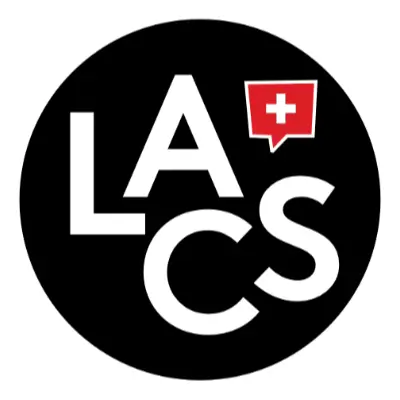 Logo LACS, Ligue des Auteur.e.s des Cantons Suisses, réseau ludique, Suisse