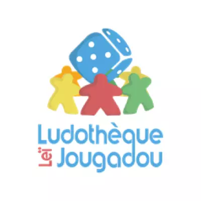 Logo Ludothèque Leï Jougadou, ludothèque, France