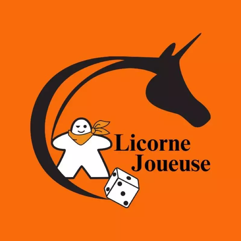 Logo La Licorne Joueuse, club de jeux, France