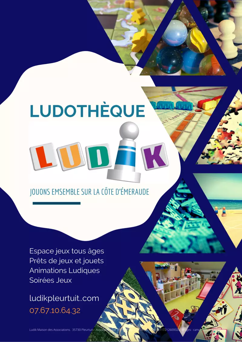 Photo organisation Ludik, ludothèque, France