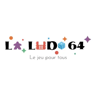 Logo La Ludo 64, ludothèque, France